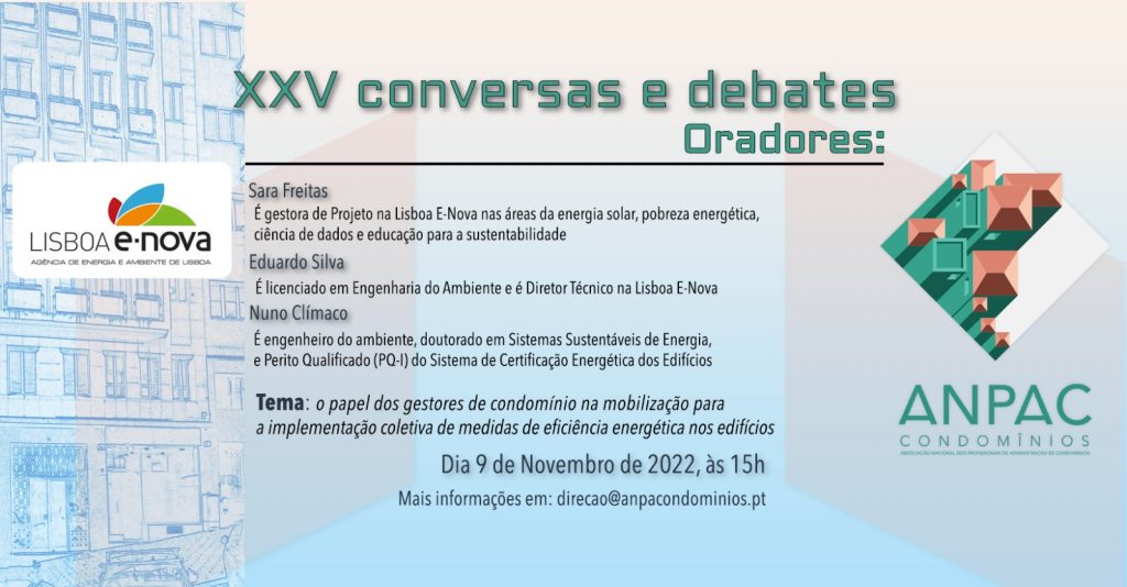 XXV Conversas e Debates